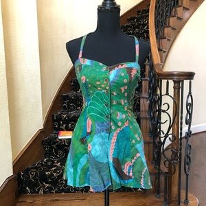 Free people peacock jumpsuit